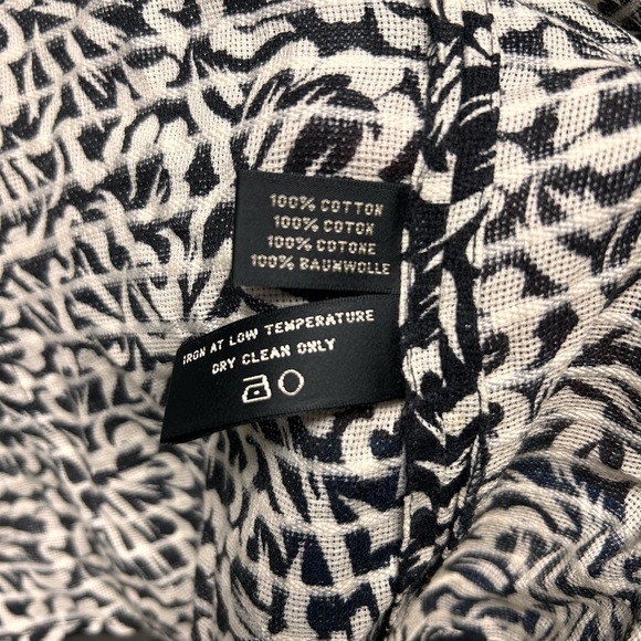 Ralph Lauren Black Label Floral Blouse Short Sleeve Size 8 - Picture 7 of 8